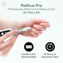 Load image into Gallery viewer, Rechargeable Nail File &amp; Toenail Grinder with LED Display – Perfect for Travel