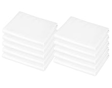 Load image into Gallery viewer, Durable Cotton-Polyester Blend Cot Sheets for Boys &amp; Girls - 10 Set, 23" x 51"