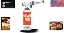 Load image into Gallery viewer, Stainless Steel Butane Torch with Stabilizing Stand - 2700°F Flame Precision