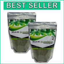 Load image into Gallery viewer, Detox &amp; Refresh with 2-Pack Soursop Tea - Loose Leaf from Mexico, 100% Natural