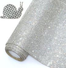 Load image into Gallery viewer, DIY Car Bling Rhinestone Sticker - 81000 Crystal Gems on 15.8" x 39.4" Sheet
