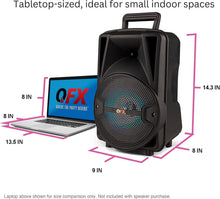 Load image into Gallery viewer, Compact 50W Bluetooth Speaker System with RGB Lights, Stands, and Remote Control