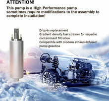 Load image into Gallery viewer, High-Performance Metal Inline Fuel Pump 255LPH - Ideal for Turbocharged Engines