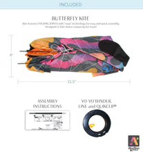 Load image into Gallery viewer, Large Easy to Fly Butterfly Kite - Perfect for Beach and Park Adventures!