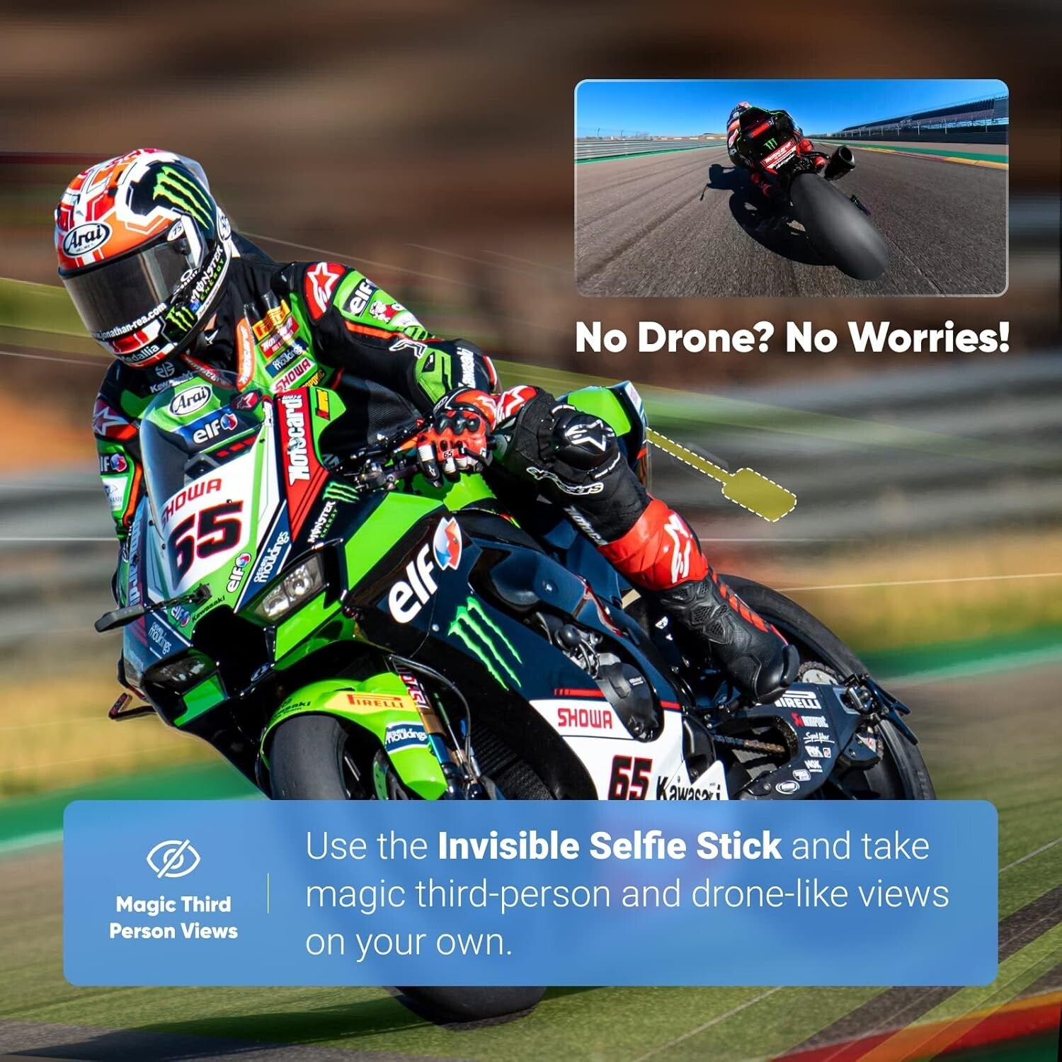 Stunning 360 Action Camera with 5.7K HDR Video, Invisible Selfie Stick & 4K Mode