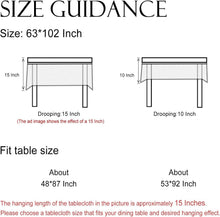 Load image into Gallery viewer, Stylish Floral Table Cover for Rectangular Dining - Ideal for Parties &amp; Banquets