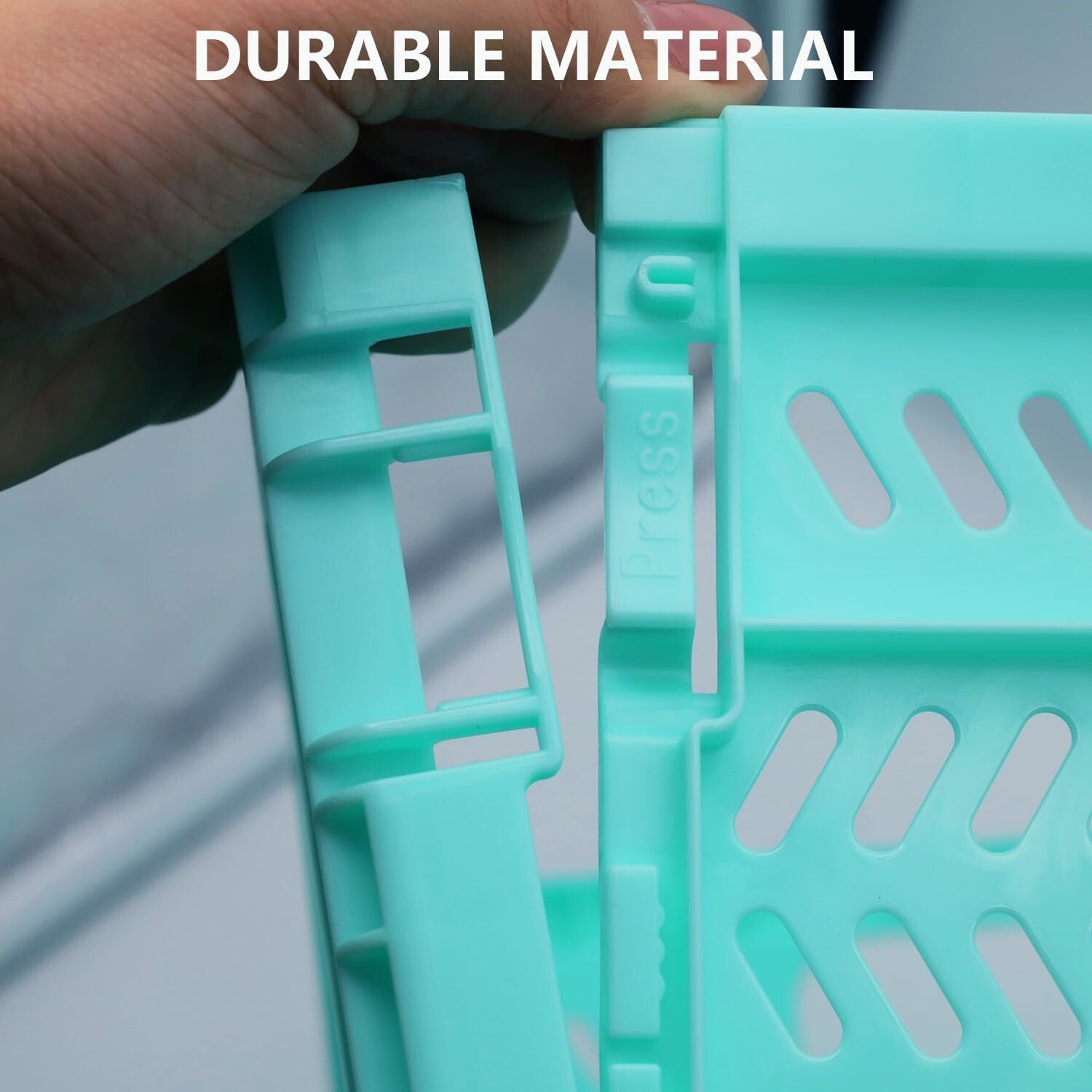 Durable 20L Collapsible Storage Baskets - Ideal for Home & Office Organization