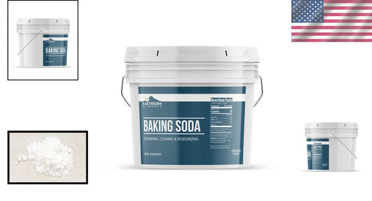 Versatile 2 Gallon Baking Soda: Ideal for Cooking and Eco-Friendly Cleaning