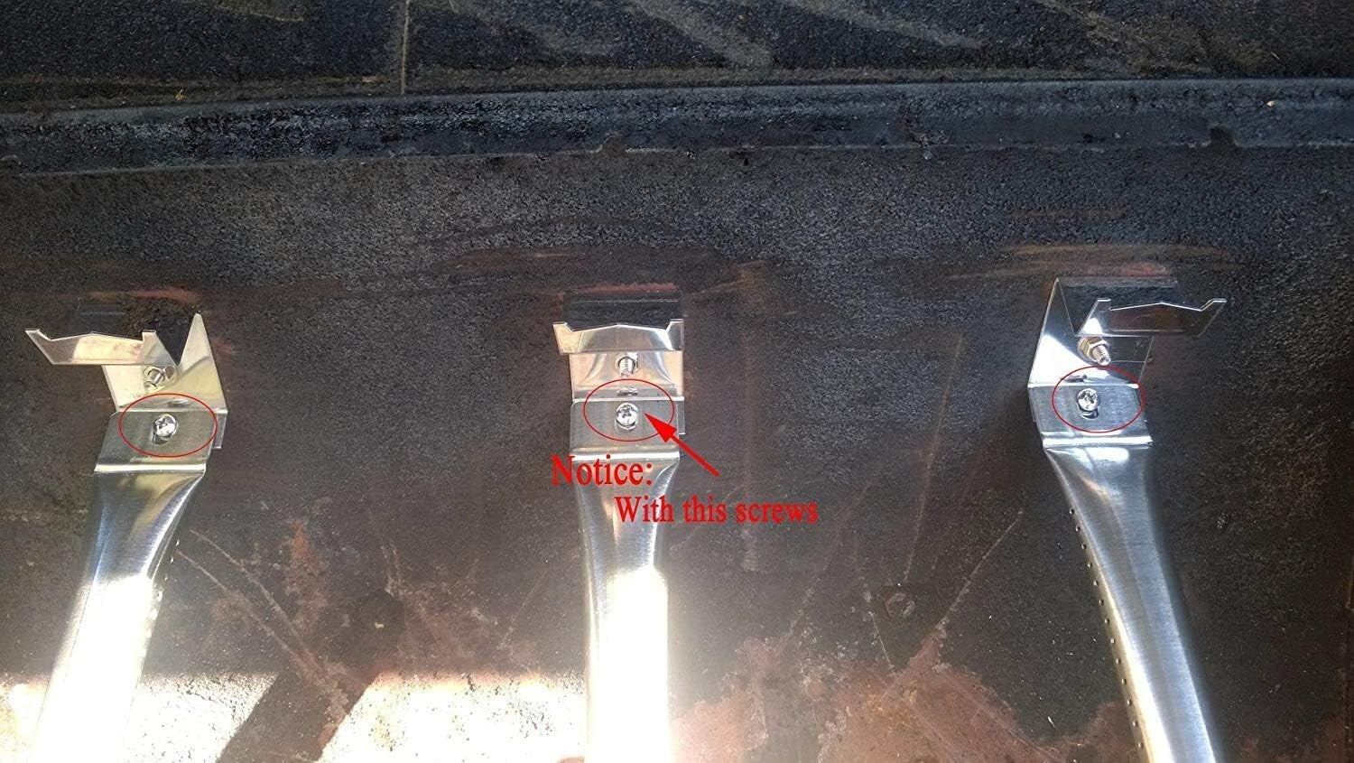 Durable Gas Grill Replacement Kit for Chargriller 4000, 5252 Models - 9 Pieces