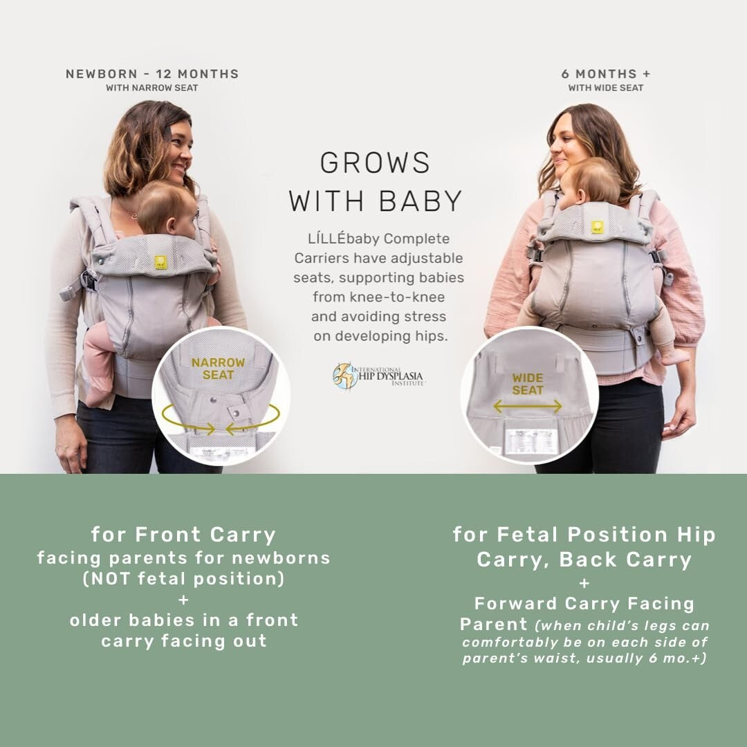 Adjustable Ergonomic Baby Carrier - Perfect for Infants and Toddlers - 7-45 lbs