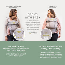 Load image into Gallery viewer, Adjustable Ergonomic Baby Carrier - Perfect for Infants and Toddlers - 7-45 lbs
