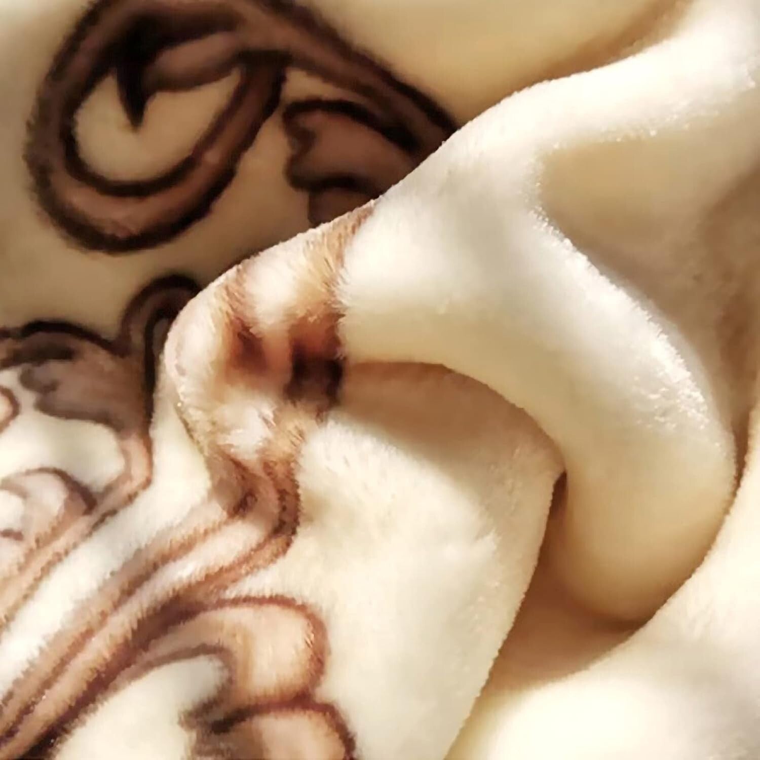 Soft & Warm Korean Mink Blanket 86 x 95 in - Durable & Heavy-Weight Comfort