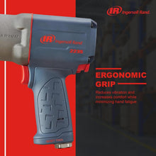 Load image into Gallery viewer, Compact 1/2-Inch Drive Air Impact Wrench: 1300 ft-lbs Torque, Quiet &amp; Durable