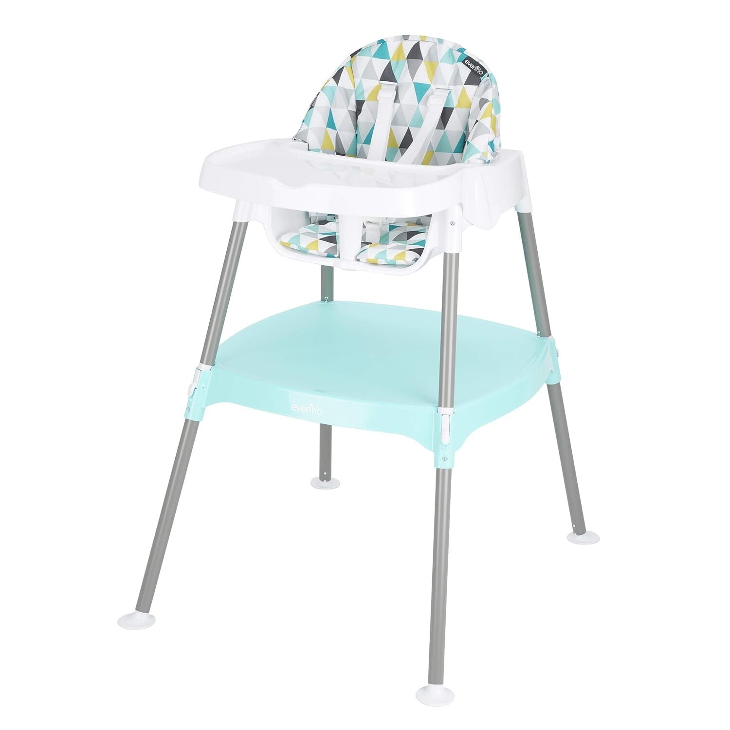 Multi-Use 4-in-1 Eat & Grow High Chair - Safe, Portable & Machine Washable