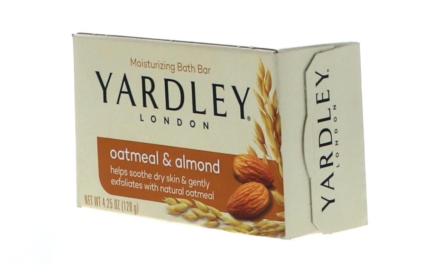 Pack of 24 London Oatmeal & Almond Moisturizing Soap Bars - Gentle Exfoliation