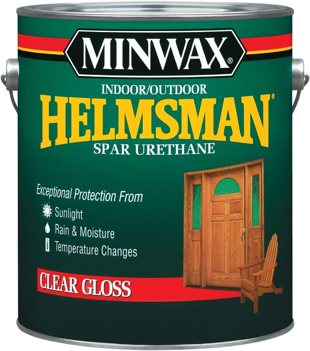 1 Gallon Clear Spar Urethane Gloss Finish - Ultimate Wood Protection Solution