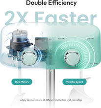 Load image into Gallery viewer, Rechargeable Dual-Head Resin Mixer with Stepless Speed Control for DIY Crafts