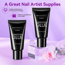 Load image into Gallery viewer, 12PCS Strong Gel Adhesive for Nail Art – Safe, Mess-Free, Professional Quality