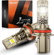 Load image into Gallery viewer, Compact 9007 LED Fog Lights - 39000LM Brightness, Dustproof &amp; Waterproof
