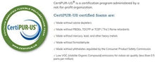 Load image into Gallery viewer, Easy-Cut CertiPUR Certified Foam Cushion - 72'' L for Custom Upholstery Projects