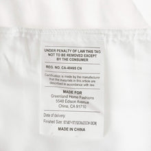 Load image into Gallery viewer, Machine Washable 15-Inch Cotton Voile Dust Ruffle - Opaque and Sheer Design