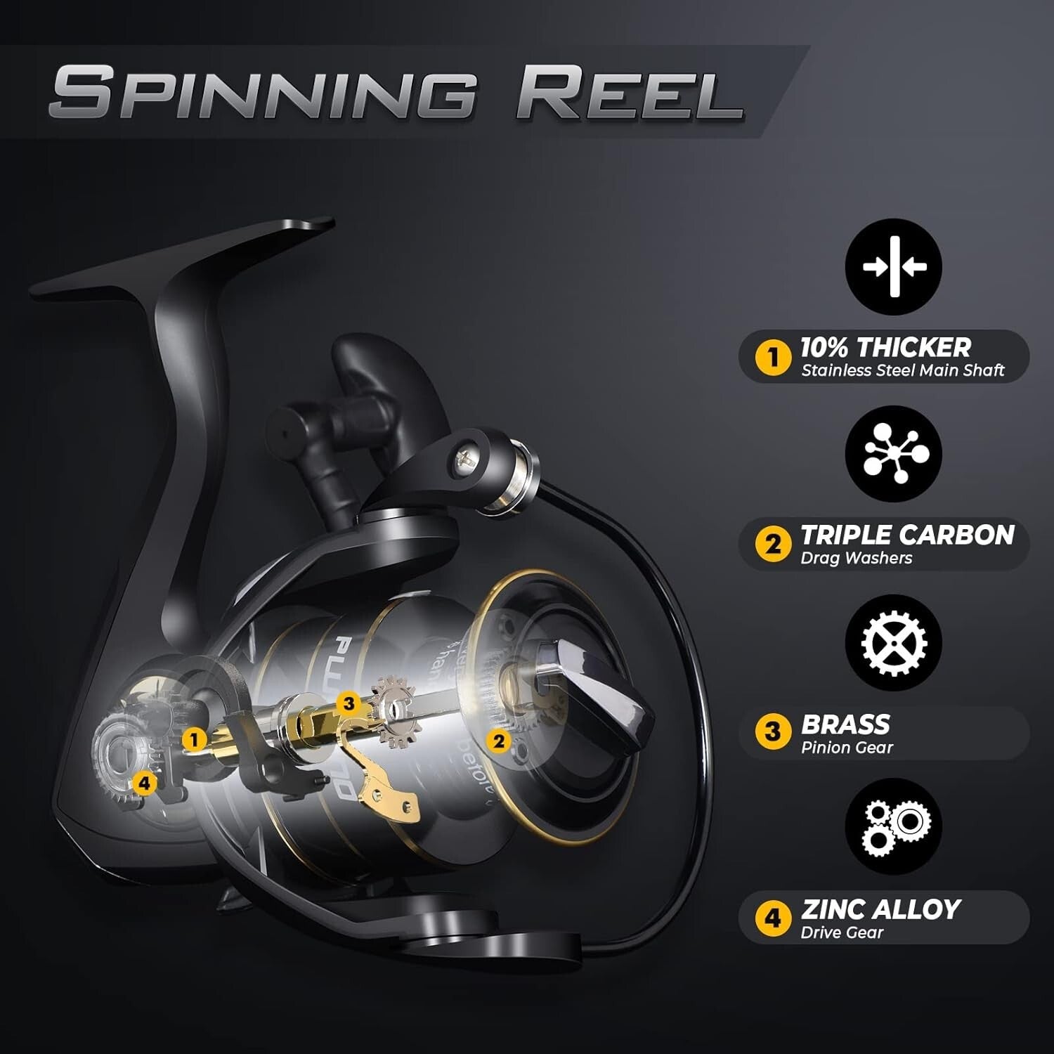 Sensitive and Strong Telescopic Fishing Rod Package - Ideal for Bass Fishing