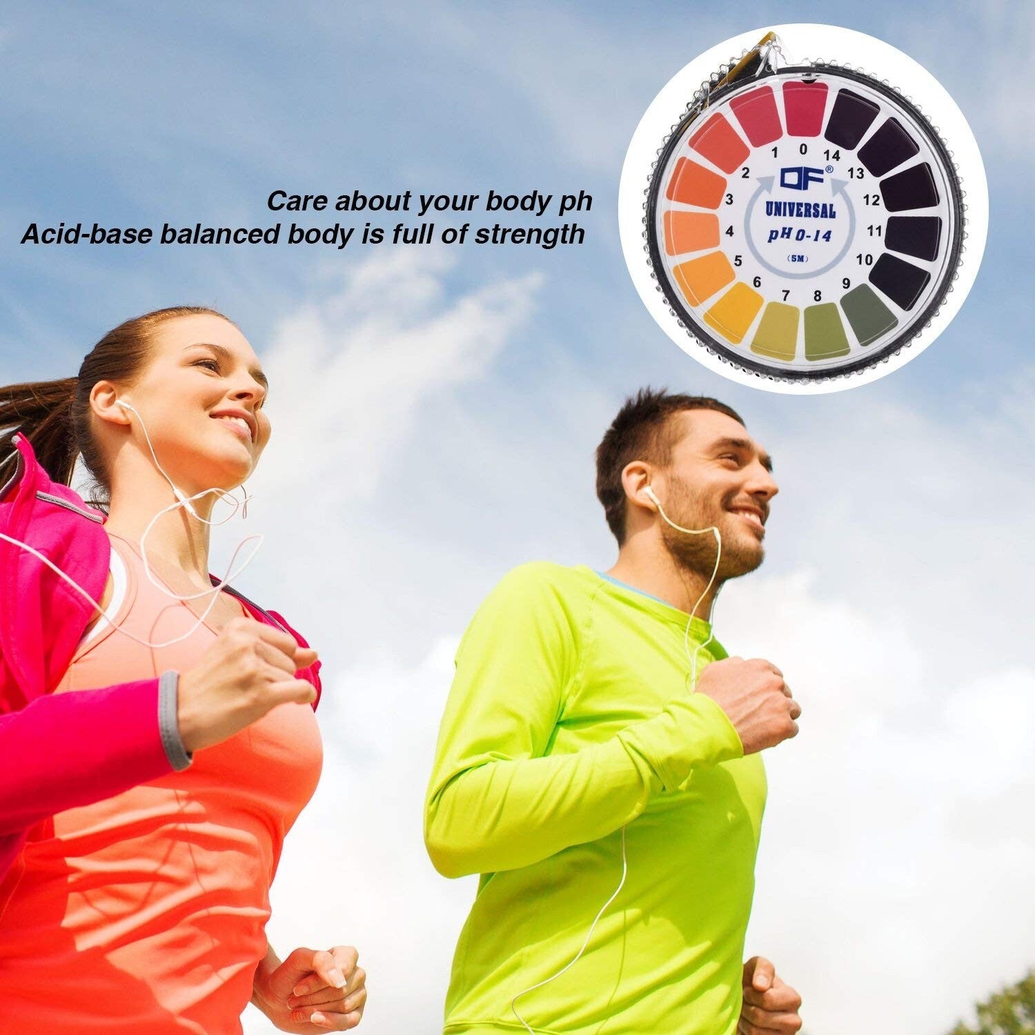 Instant pH Tester Strips - 24 Litmus Paper Rolls, Full Range 0-14, 16.4 ft Each