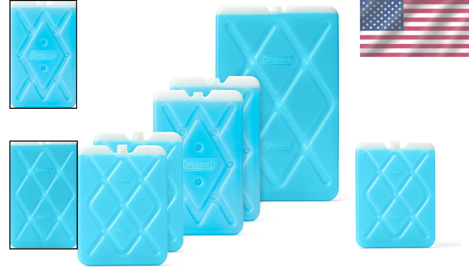 Efficient Slim Ice Packs - 5 Pack for Any Occasion, Perfect for Food Transport