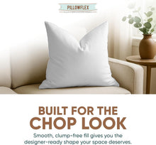 Load image into Gallery viewer, Premium Down Alternative 20x20 Pillow Inserts - Supportive, Washable &amp; Stylish