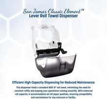 Load image into Gallery viewer, Durable Plastic Paper Towel Dispenser for Kitchens and Bathrooms - Wall Mounted