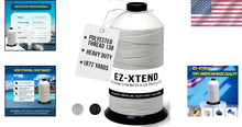 Load image into Gallery viewer, 8oz Bonded Polyester Thread: Strong &amp; Smooth for Industrial Sewing Applications
