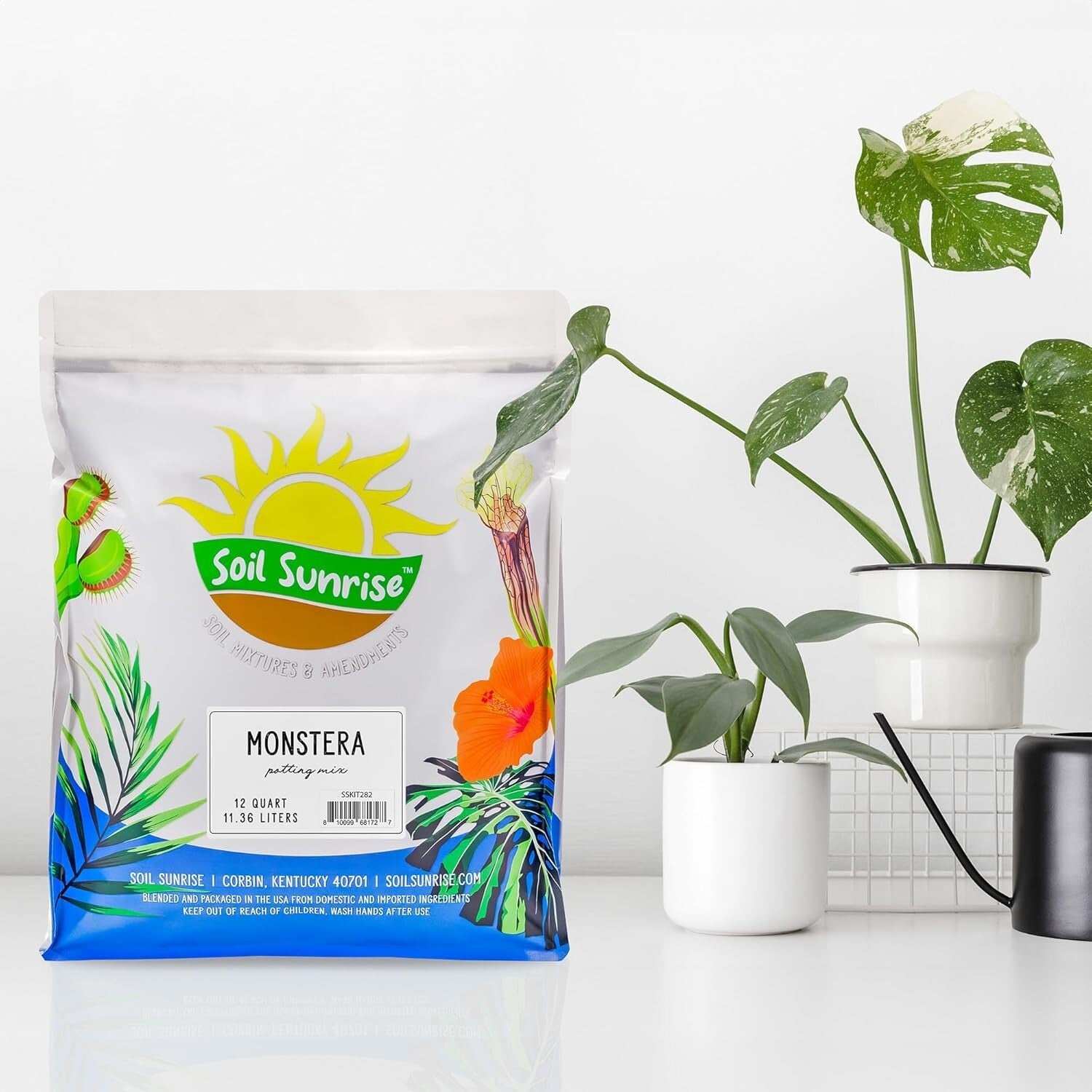 Custom Monstera Potting Soil Mix 30 Quarts - Perfect for Thriving Growth