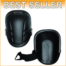 Load image into Gallery viewer, Durable Black Knee Pads with High-Density Foam - Ideal for Flooring &amp; Painting