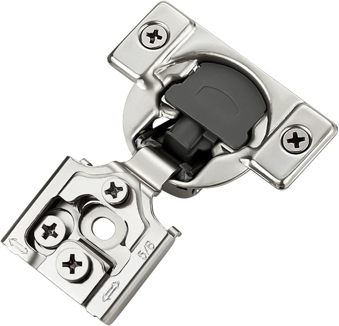 1-3/8 Inch Stainless Steel Soft Close Hinges - 30 Pack for Kitchen Cabinets