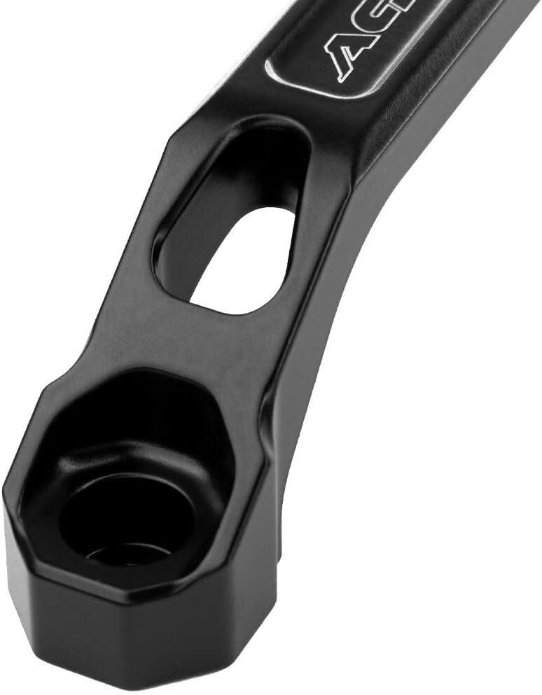 Universal Fit Roof Rack Handles - Durable Aluminum & Stainless Steel, Black