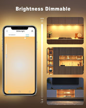 Load image into Gallery viewer, 4-Pack Under Cabinet Smart Puck Lights - Adjustable Colors &amp; Remote Control