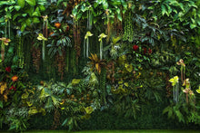 Load image into Gallery viewer, Large Botanical Silk Wallpaper, Banana Leaf Design: Stylish &amp; Stain-Resistant
