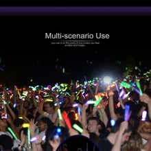Load image into Gallery viewer, Super Bright Glow Sticks 100ct with Lanyards - Party Essentials for Hours of Fun