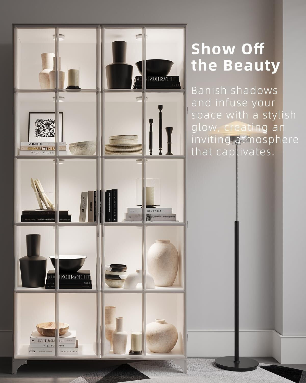 Energy-Efficient Remote-Controlled Puck Lights - USB Rechargeable & Easy Install