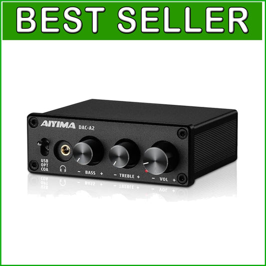 All-in-One DAC Headphone Amplifier with Versatile Inputs & Exceptional Quality