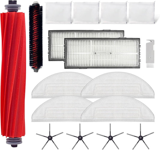 16-Piece Accessories Kit for Xiaomi Roborock S7 MaxV Ultra Vacuum Cleaner