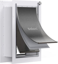 Load image into Gallery viewer, Weatherproof Large Pet Door with Steel Frame and Telescoping Tunnel for Freedom