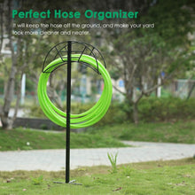 Load image into Gallery viewer, Detachable Heavy-Duty Freestanding Hose Holder - Elegant Outdoor Storage