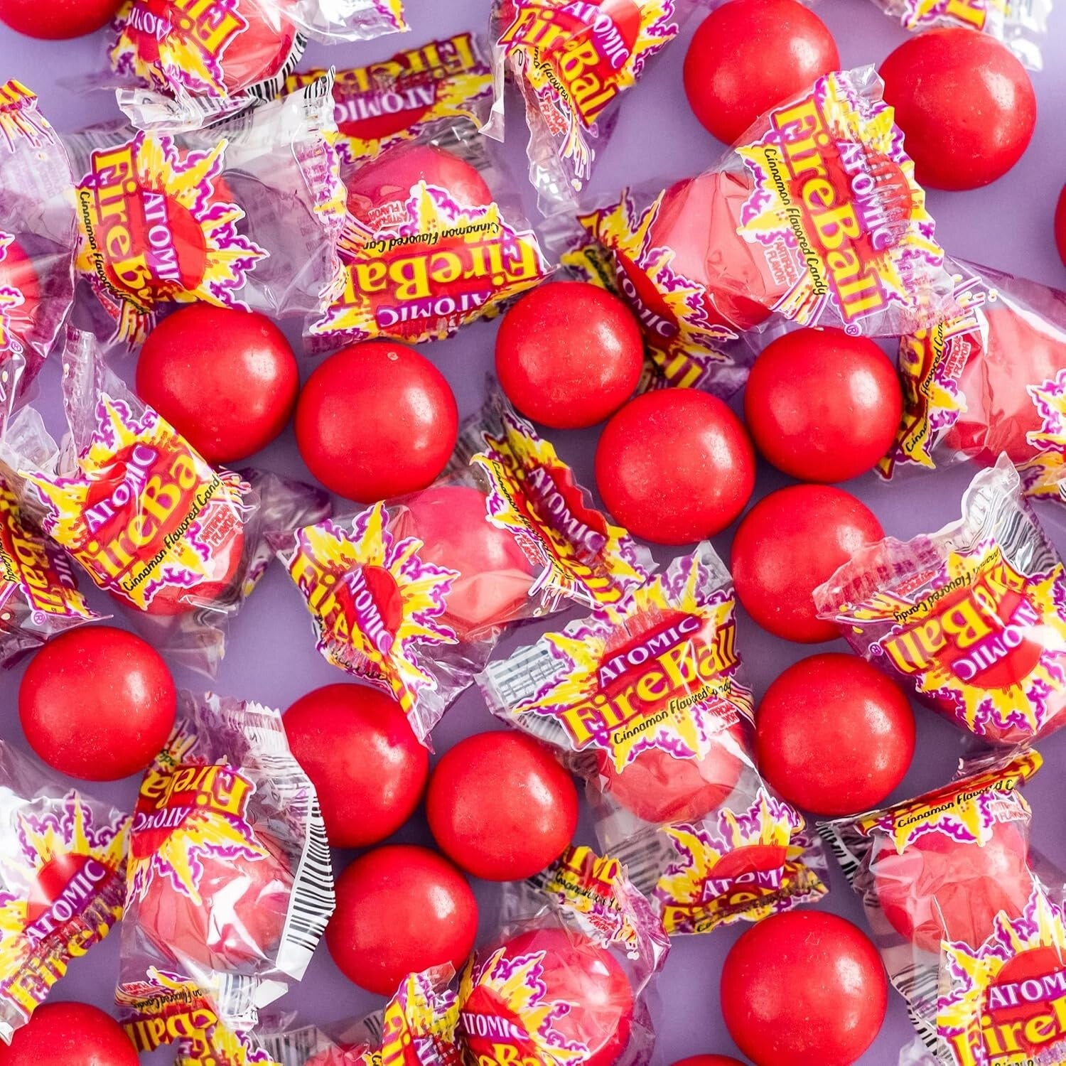 Experience the Heat: 240 Atomic Fireball Cinnamon Candies, Individually Wrapped
