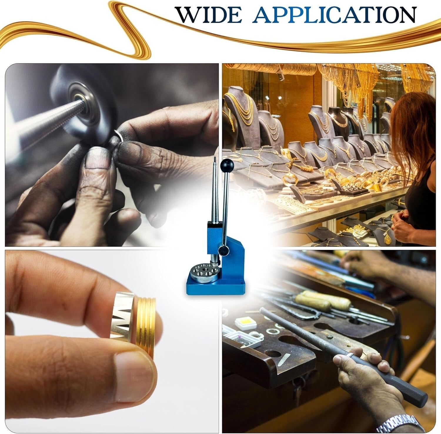 Coin Ring Making Machine - Versatile Enlarger and Reducer for Size Adjustments