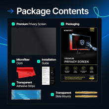 Load image into Gallery viewer, Curved Touchscreen Compatible Privacy Shield - 32" Laptop and Monitor Protection