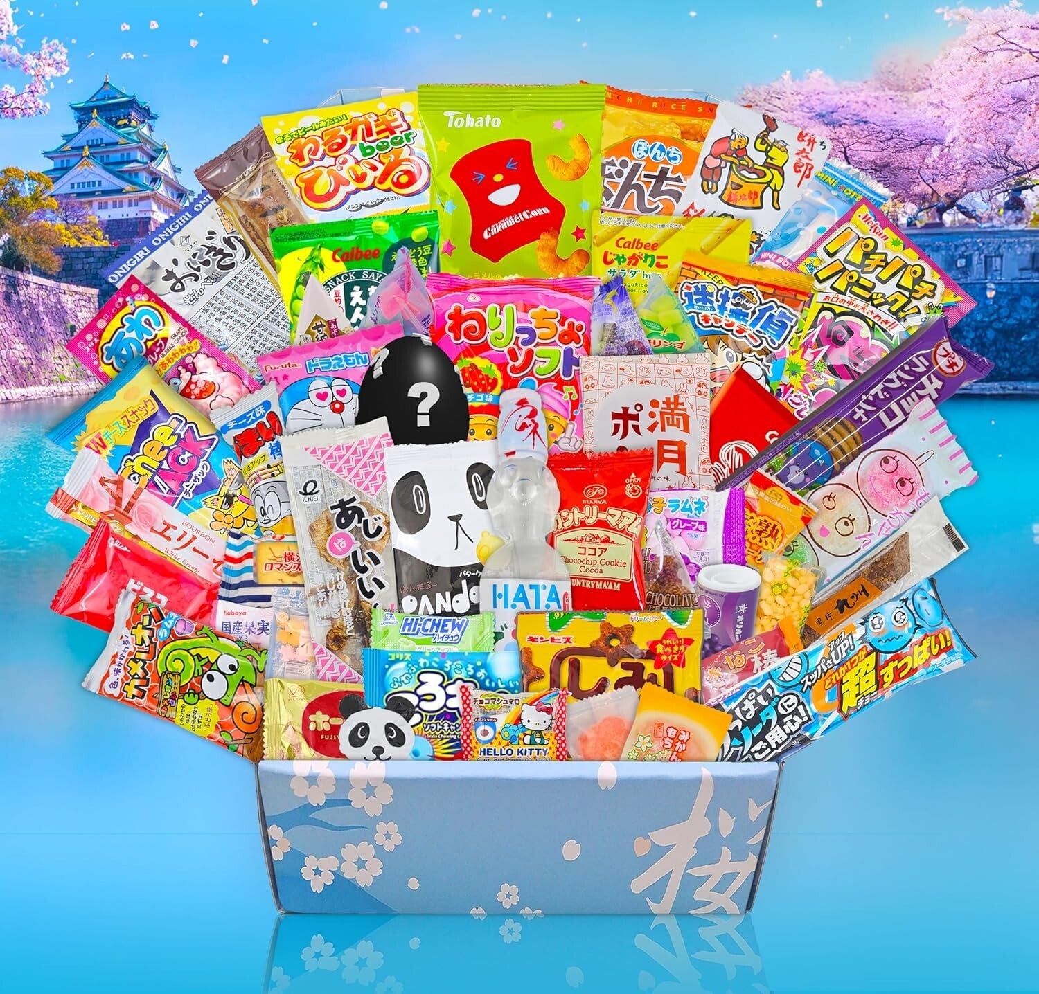 Delightful 50-Piece Dagashi Snack Set - Authentic Japanese Treats for Sharing