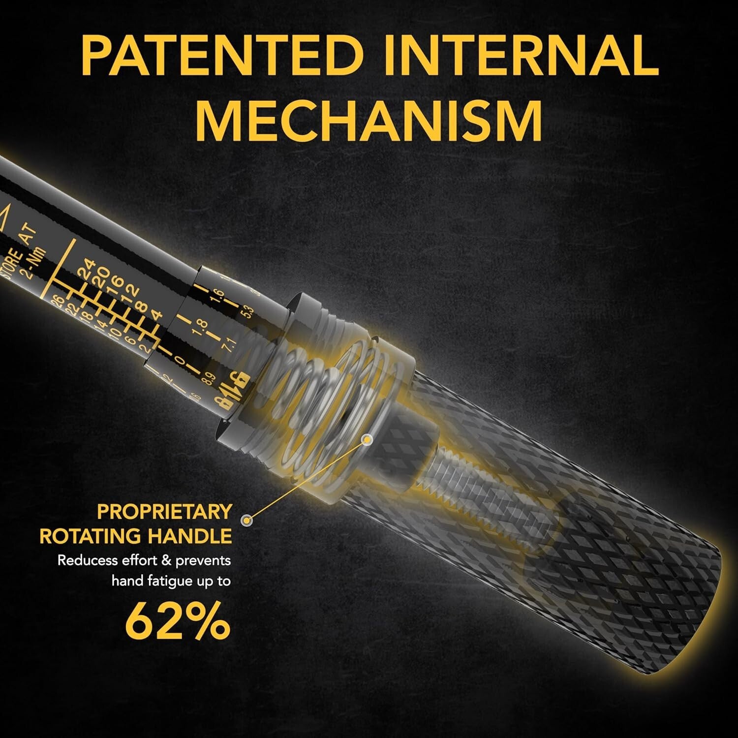 Dual-Direction Torque Wrench with Calibration - 2-26 Nm / 17.7-230.1 in-lb