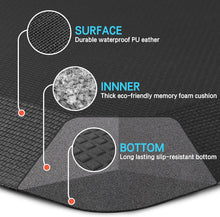 Load image into Gallery viewer, 12-Hour Comfortable Standing Desk Mat – 0.9” Thick Ergonomic Solution in Black