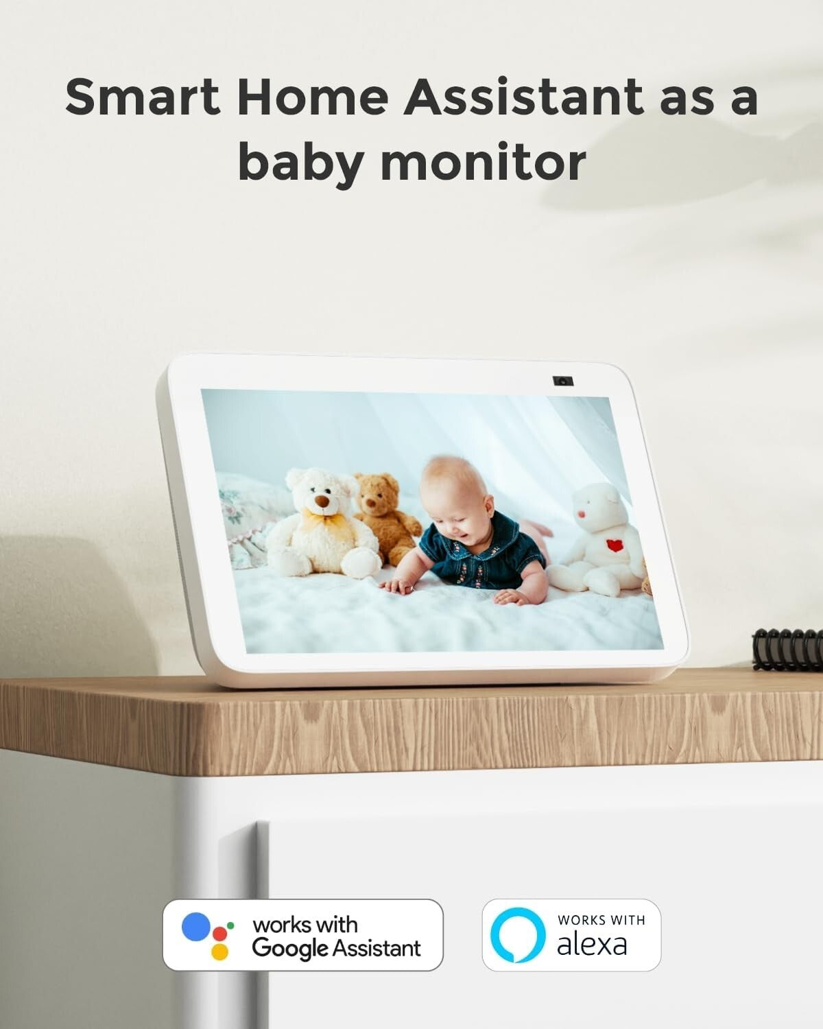 Advanced 3MP Indoor Security Camera Duo with Alexa Control & Night Vision